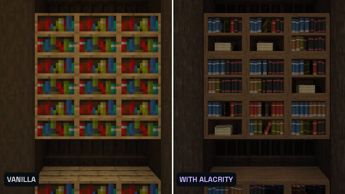 Two Minecraft screenshots side by side of workstation blocks, right with more detailed fantasy textures
