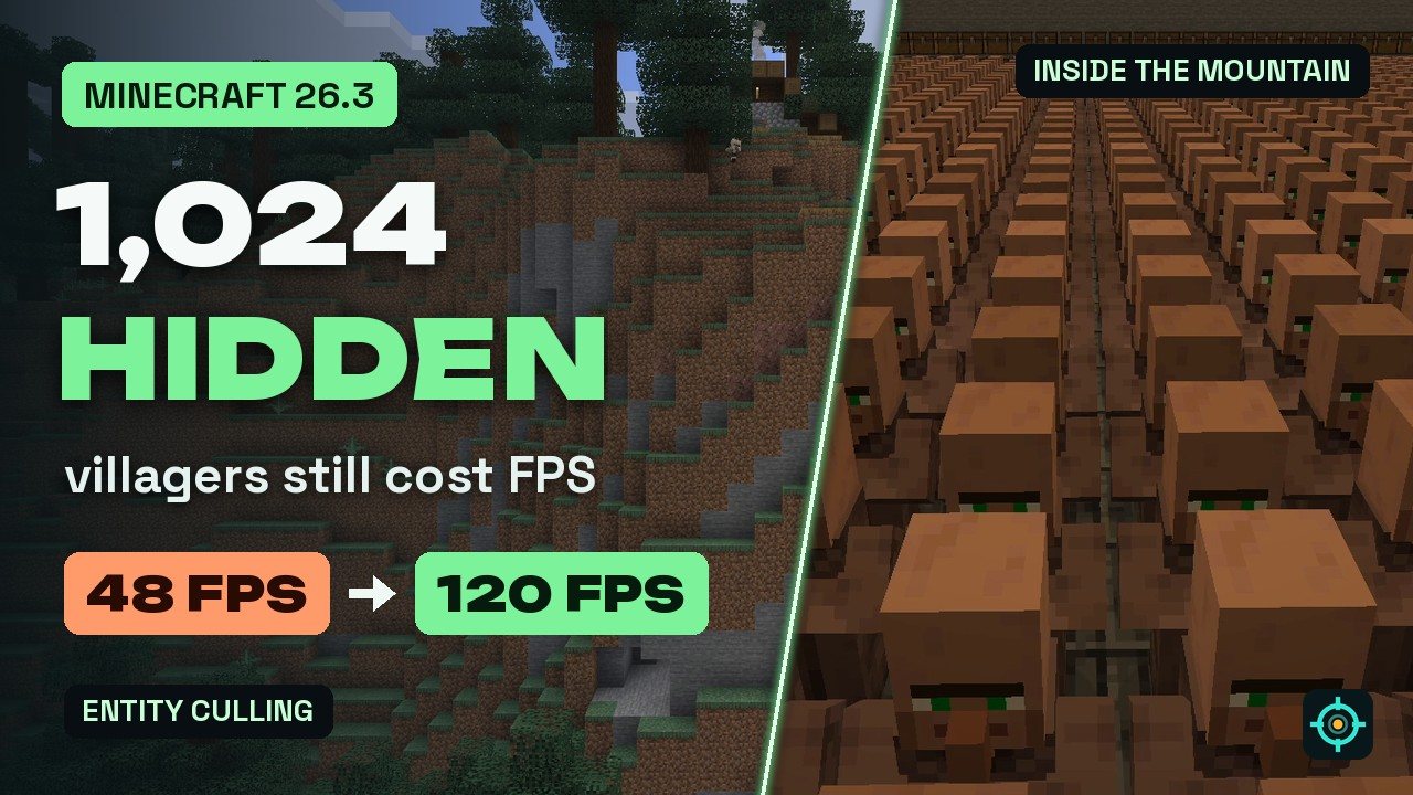 Entity Culling for Minecraft 26.3 title card