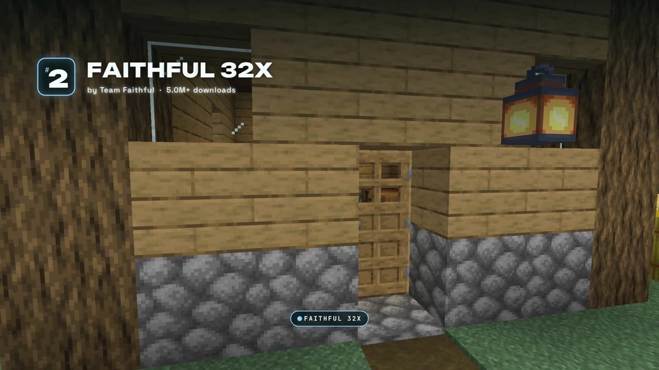 5 Resource Packs for Minecraft 26.3, Faithful 32x at number 2
