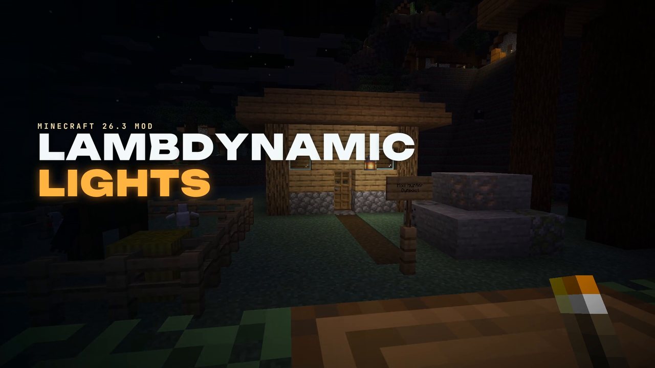 LambDynamicLights for Minecraft 26.3 title card