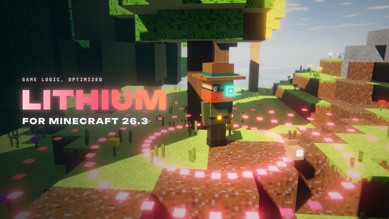 Lithium for Minecraft 26.3 title card