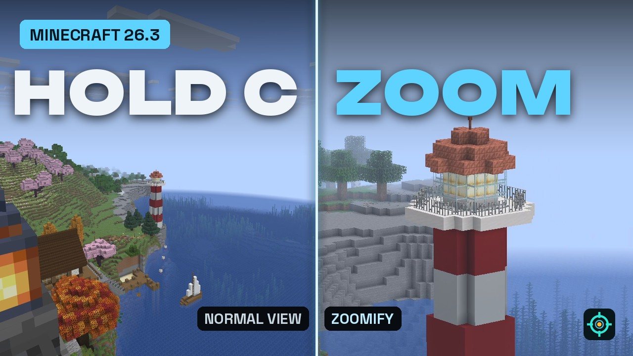 Zoomify for Minecraft 26.3 title card